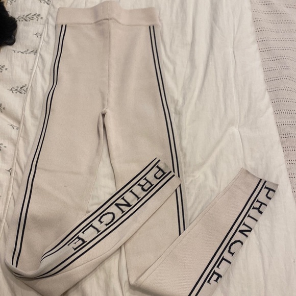 Pringle of Scotland x H&M cream knit legging - Picture 3 of 6